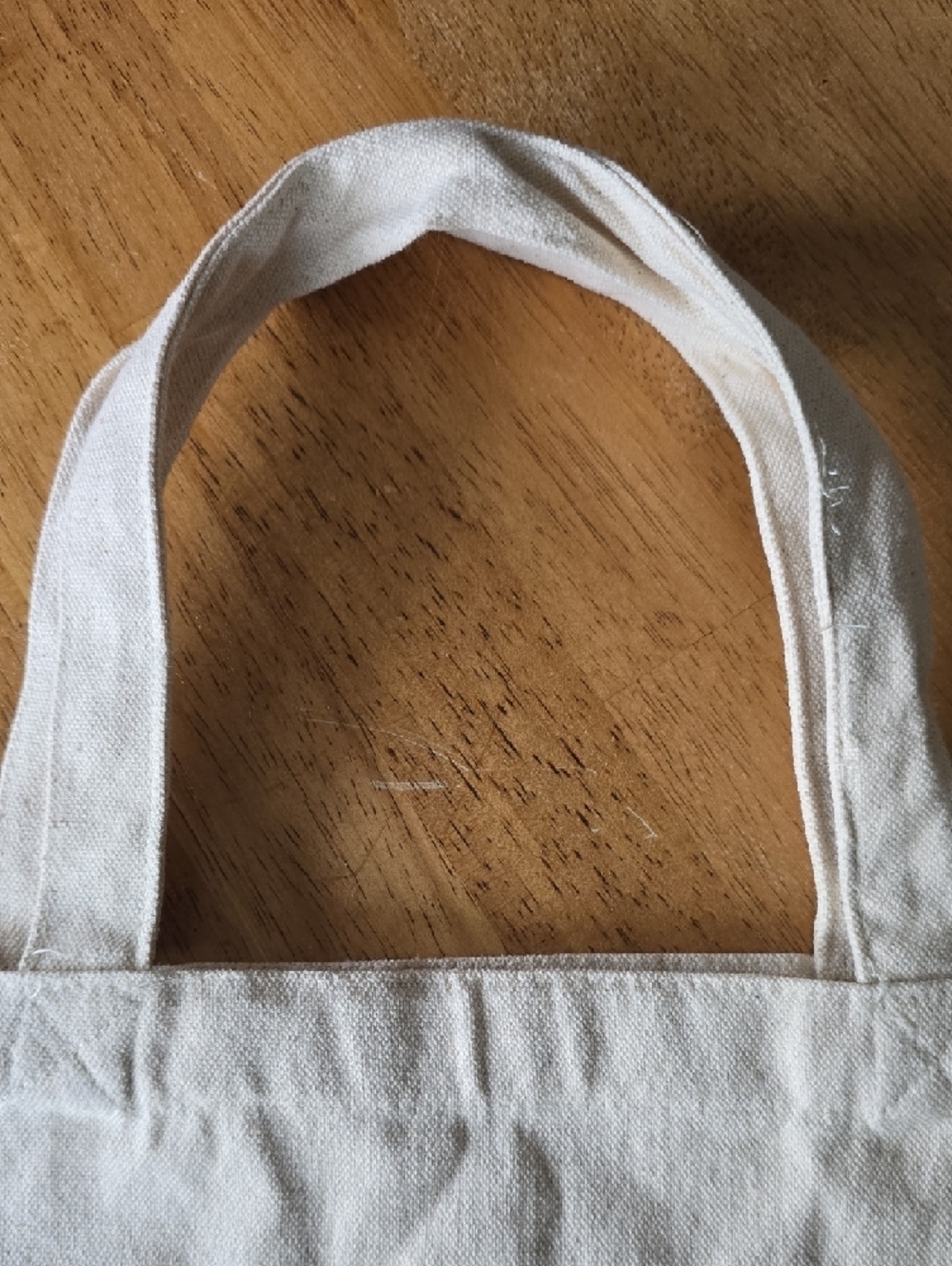 Hand Crafted | Canvas | Tote with Colorful Butterfly Design - Picture 5 of 8